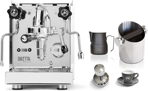 Stainless Steel Espresso Machine Bundle – PID & Shot Timer