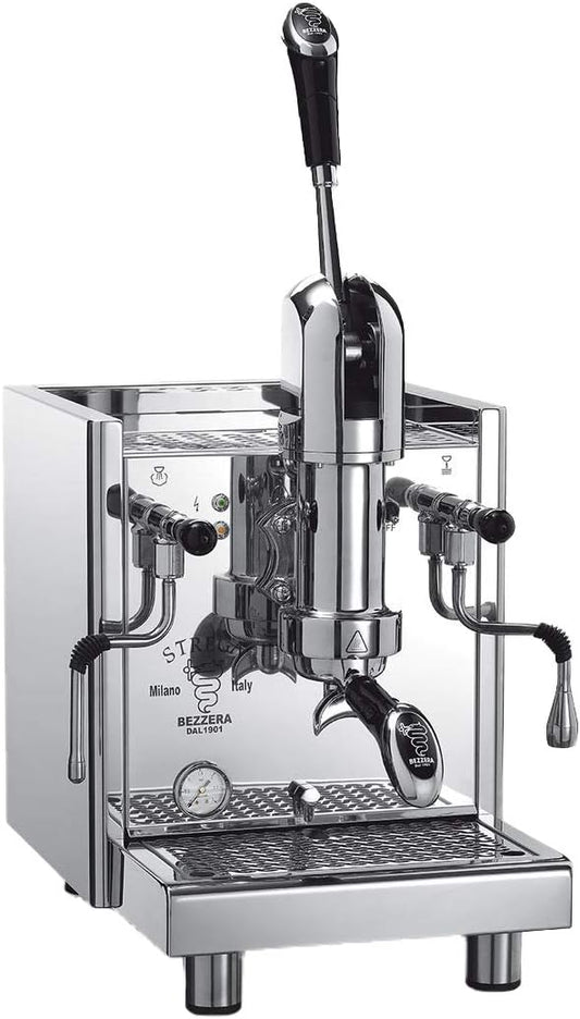 Bezzera Strega Commercial Espresso Lever Machine Switchable Tank or Plumbed for Restaurant