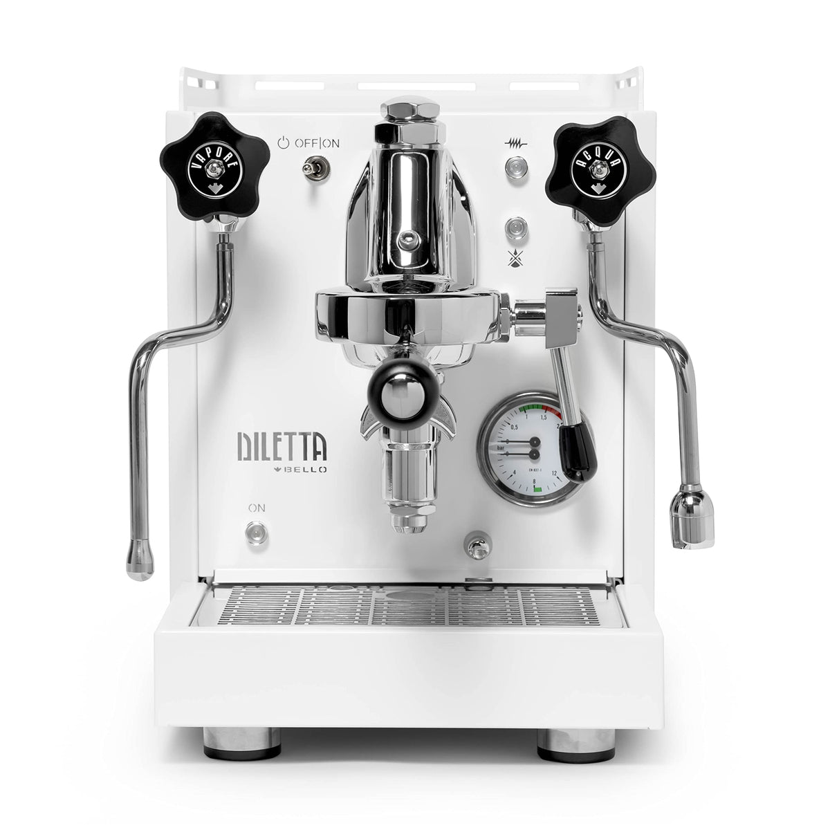 Diletta Bello Espresso Machine | Heat Exchanger | E61 | Manual Control | 3 Liter | Made In Italy | (Stainless Steel)
