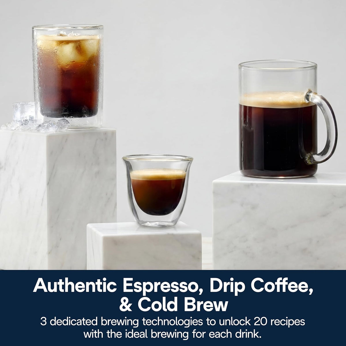 De'Longhi Magnifica Duo Automatic Espresso Machine, Milk Frother, Silver | #1 Worldwide Espresso Machine Maker, 20 One-Touch Recipes, Hot & Cold Milk Frother, Built-In Grinder, Touchscreen Display