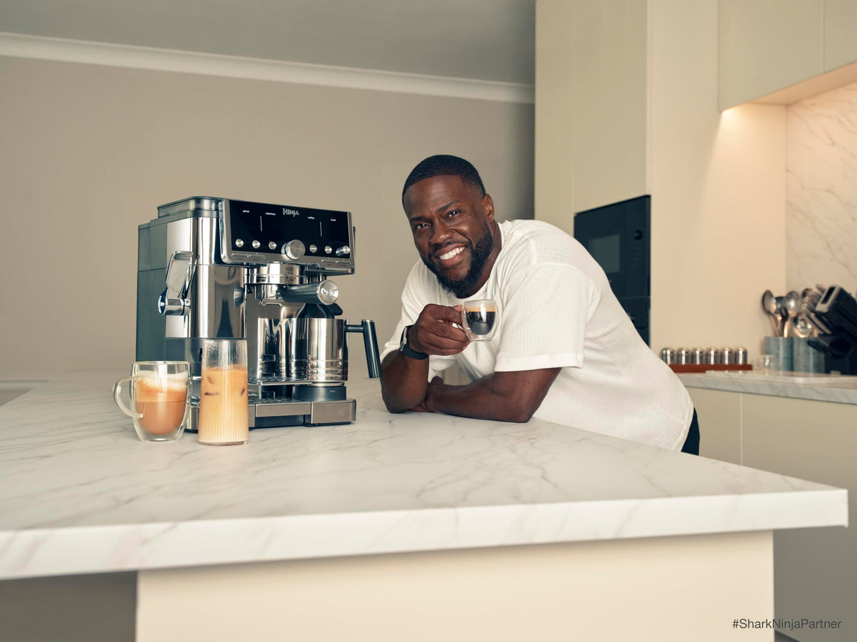 Ninja Luxe Café Premier 3-in-1 Espresso Machine, Drip Coffee, & Cold Brew | Built-in Grinder, Hands-Free Milk Frother, and Assisted Tamper for Cappuccinos & Lattes, Stainless Steel, ES601