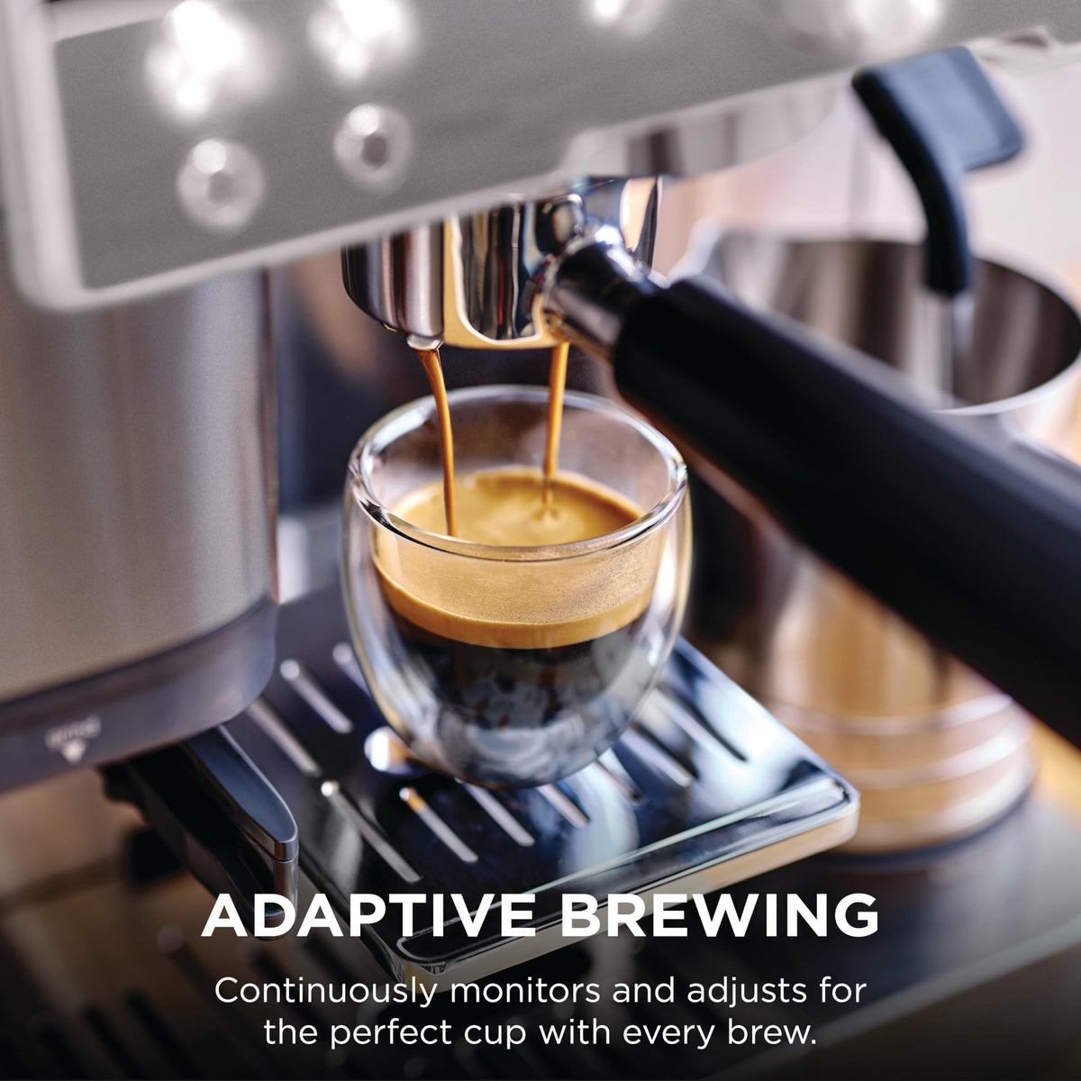 Ninja Luxe Café Premier 3-in-1 Espresso Machine, Drip Coffee, & Cold Brew | Built-in Grinder, Hands-Free Milk Frother, and Assisted Tamper for Cappuccinos & Lattes, Stainless Steel, ES601