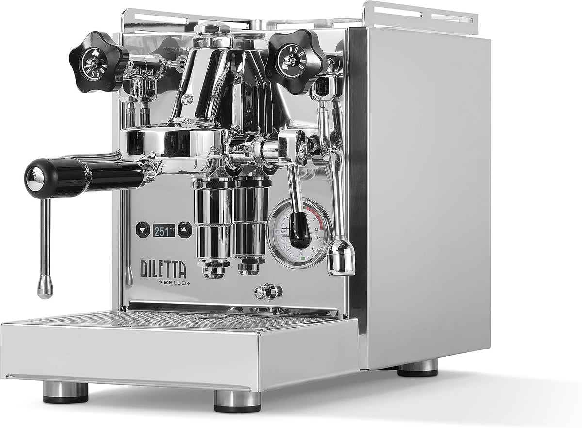 Stainless Steel Espresso Machine Bundle – PID & Shot Timer