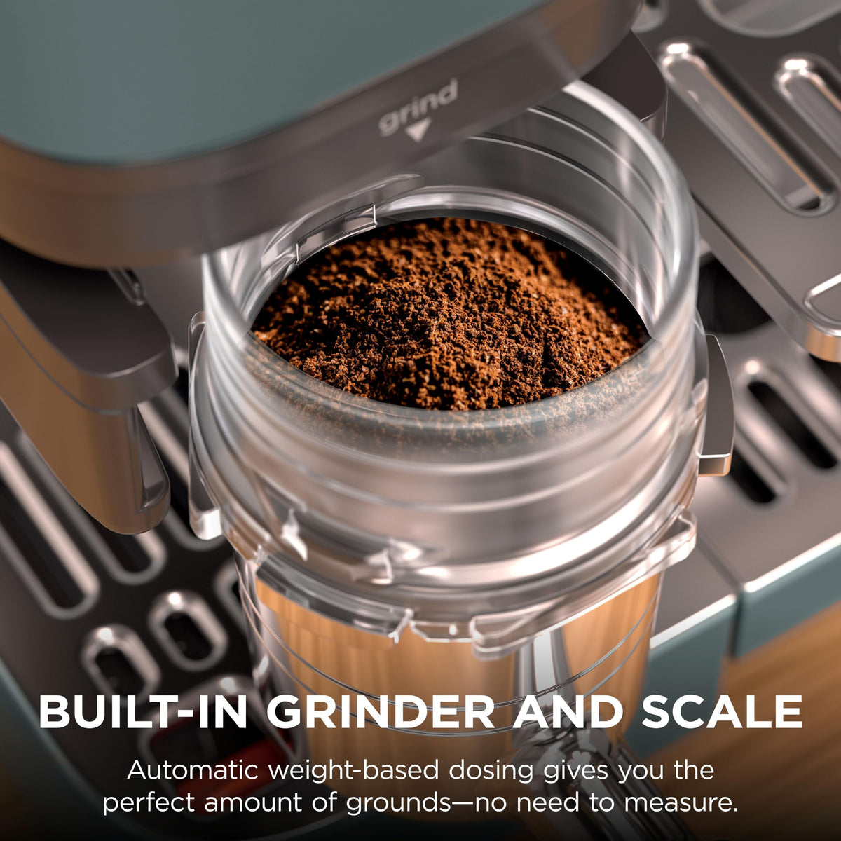 Ninja Luxe Café Premier 3-in-1 Espresso Machine, Drip Coffee, & Cold Brew | Built-in Grinder, Hands-Free Milk Frother, and Assisted Tamper for Cappuccinos & Lattes, Stainless Steel, ES601