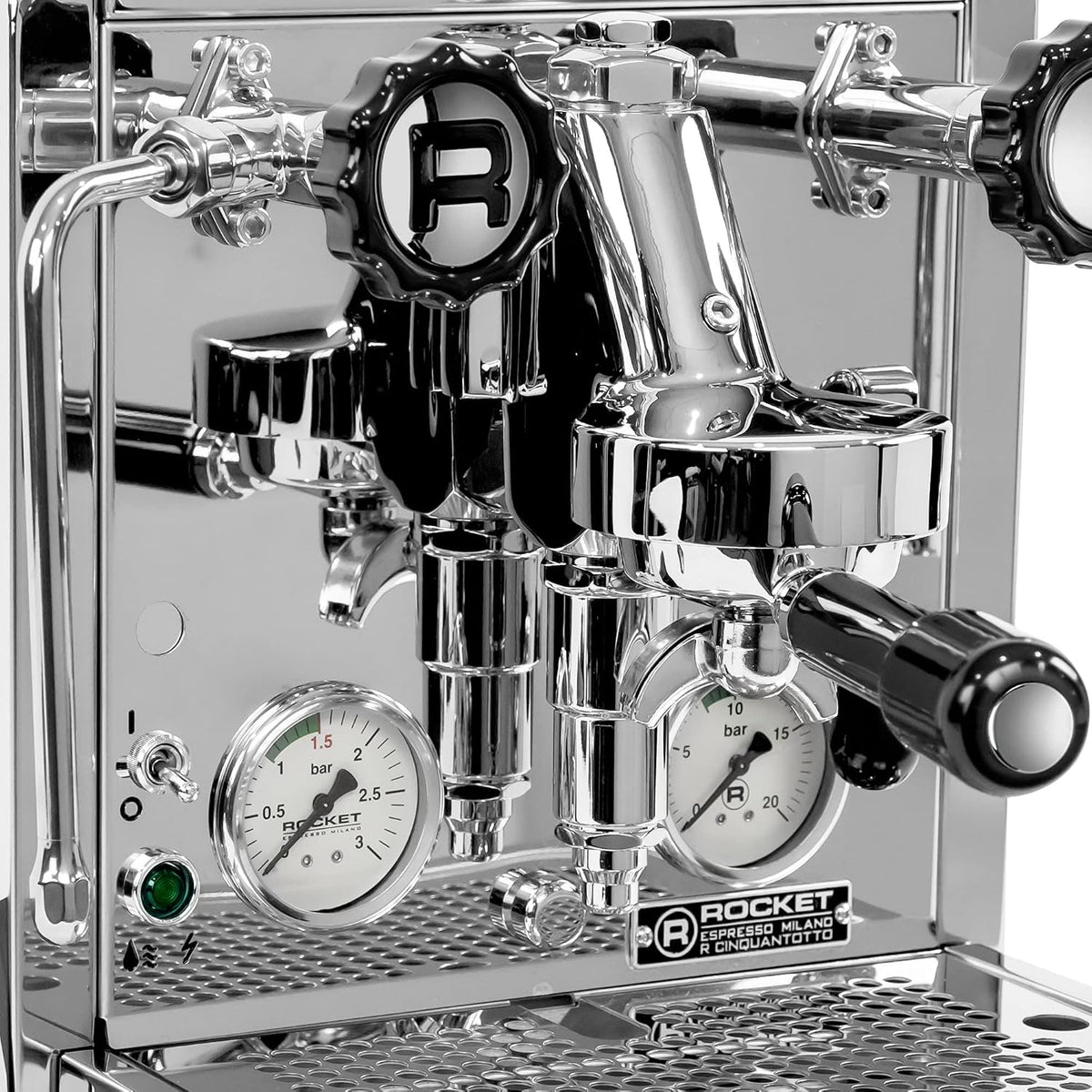 Stainless Steel Dual Boiler Espresso Machine With PID
